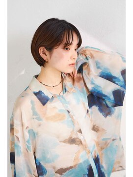 アーサス バイ ヘッドライト 佐久平駅南2号店(ursus by HEADLIGHT) 暗めカラーグランマッシュデザインカラーフェイスフレーミング