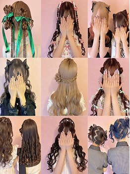 ヘアーセット モコロ(Hair Set MOCORO)の写真/【ライブ・コンサート/結婚式/2次会etc...】他にはない仕上がりで《今日一番可愛い》をプロデュース♪
