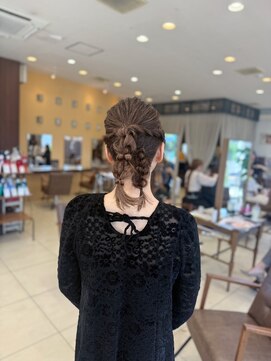 フォルテ 藤枝エピ店 編みおろしで叶える華麗な後ろ姿