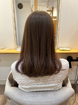カームヘア 韮塚店(Calm hair) 柔らかセミロング　30代、40代、50代