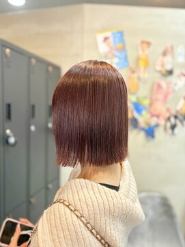 シアン 八王子店(SHIAN) 【SHIANすずか】チェリーブラウン　レッドカラー　暖色カラー