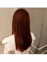 アイプロ 金山(iPro)&nbsp;暖かな暖色カラーと縮毛矯正同時施術