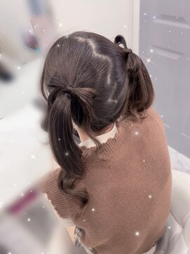 リシェル 原宿店(Ricel) リボンツイン♪ [ヘアセット/原宿/渋谷]