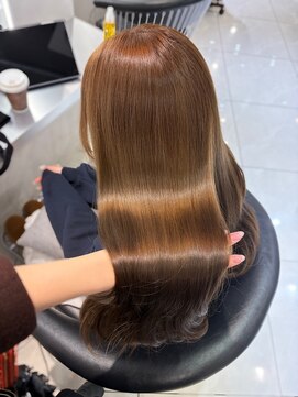 ユーフォリア 池袋東口駅前店(Euphoria) 【Euphoria MITSUKI】ブリーチなしで明るく☆キャラメルベージュ