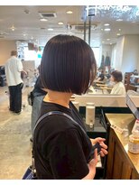 ヘアーブレイス(hair brace)&nbsp;千葉駅/着物ヘア/大人ガーリー/ダークアッシュ/似合わせカット