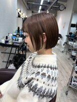 コワファーストナガサキシャンプーボーイ(COIFF1RST NAGASAKI SHAMPOO BOY) 今っぽくて可愛い10代20代前下がりショートボブ/長崎