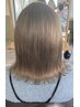 【清尾指名限定】カット＋透明感カラー＋高保湿トリートメント ￥7000