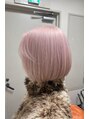 アイティー バイ アルバム 中野店(IT by ALBUM) ハイトーン+ボブでどこから見てもかわいいスタイルに!