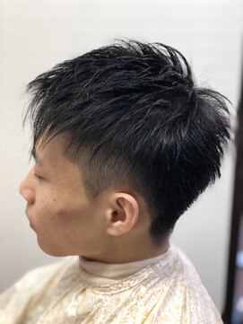 ヘアーメイク クーラ 行橋店(Hair make CURA) 爽やかツーブロックショート