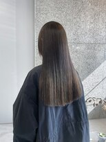 ノマド(nomad) straight 柔らかいnatural color