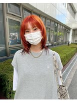 シゼン(SHIZEN)&nbsp;レイヤーウルフ×オレンジヘア