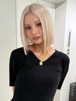リンドトウキョウ(LINDO TOKYO)&nbsp;ブロンド/大阪/心斎橋/ハイトーン/ブリーチ/髪質改善/艶髪