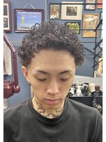パール(PEARL) スパイキーショート×パーマ