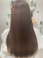 ヌーヌー 鶴ケ峰(nuu nuu)&nbsp;髪質改善バイカルテカラーでダメージレスな艶サラロングヘアに
