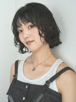 インセプション 銀座(INCEPTION)&nbsp;ボブパーマ/前髪あり/顔まわりレイヤー/20代/30代