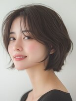 レーヴ 狭山ヶ丘(Reve.)&nbsp;柔らか丸みショートボブ10代20代30代40代