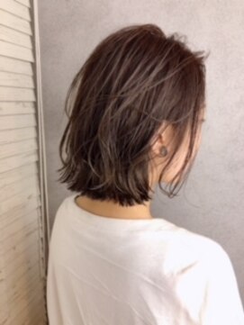 ヘアサロンM 新宿 グレージュ【担当.miyuki】