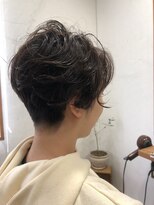 リビングヘアルーム(LIVING HAIR ROOM)&nbsp;男前ショート&パーマ