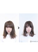 ステップボーンカットミディアム☆ビフォーアフター☆