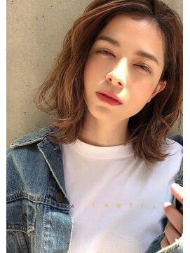 グレース(GRACE) ハイライトで透け感カラー＊アッシュベージュ　担当　坂本