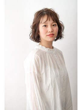 オーガニック アトリエ 大宮(organic+atelier) ショートボブにゆるウェーブ×大宮×与野×浦和×髪質改善