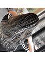 アグ ヘアー ルヴェ 広畑店(Agu hair lever) ・グレー系・Vラインバレイヤージュ・ブリーチ目安1~2回