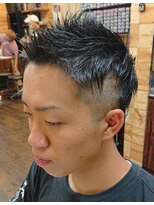 カットハウスリバー(CUT HOUSE River)&nbsp;ツーブロック　長さ控えめ