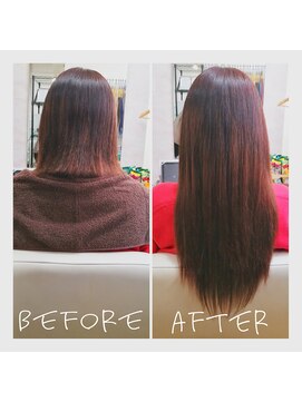 プルエクステのお店ネクスト(NEXT) #エクステ#レッドブラウン#プルエクステ#東京#八王子