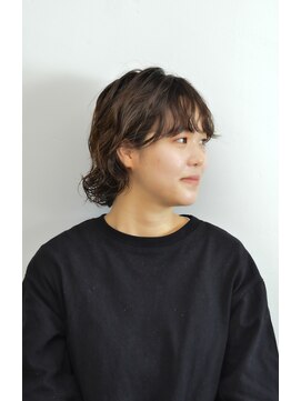 フィルム(FiLMs) 【FiLMs春夏スタイリスト鳥岡 早貴】マッシュウルフパーマ