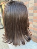 アッシュベージュ/大人かわいい/大人巻き[千葉/千葉駅]