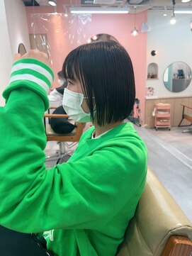 ロウバイレボ 柏(lou by revo) ショートボブ/ミニボブ/マッシュ/切りっぱなし/柏駅