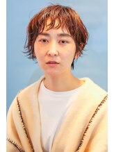 グリ(GURI) 白髪染めで染めないで白髪を染めるヘアカラー　ショートボブ