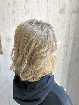 シルエット 西海岸風ハイトーンカラー♪