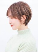 大人かわいいニュアンスショート