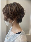 ハンサムショートパーマ