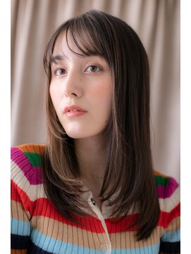 カバーヘア ブリス 戸田公園西口店(COVER HAIR bliss) うる艶髪艶感モノトーングレージュカラーZ戸田公園20代30代40代