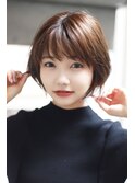 20代30代40代大人ショート大人可愛い小顔丸み新宿