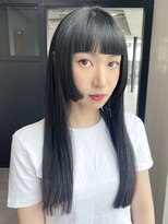 アルバム 渋谷パルコ(ALBUM) 姫カットヘア_ピンクベージュインナーグレージュ_9569