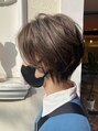 シュヴー 西葛西(CHEVEUX) 動きのある透け感くびれショートスタイル！