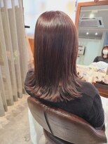 アニュー ヘア アンド ケア(a New hair&care)&nbsp;20代30代大人可愛い髪質改善小顔艶感ミディミルクティーベージュ