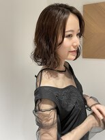 フィエルウメダ(Fier umeda)&nbsp;梅田駅/◎ふんわりパーマボブスタイル◎