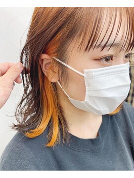 ロット 横浜(lot) 長めボブ/小顔ミディアム/イヤリングカラー[横浜駅]