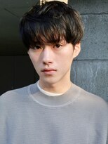 アッシュブラック/カルマパーマ/ベリーショート/ダークアッシュ