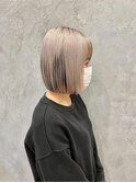 ダブルカラー/ミニボブ/切りっぱなし東区松崎