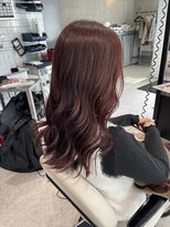 ヘアーアンドスパ フェリーチェ ミチ 野田屋町店(HAIR&SPA felice MICHI) 【feliceMICHI 豊田希美】ピンクブラウン