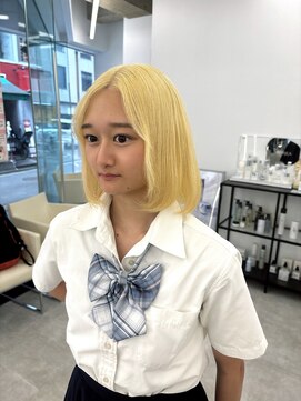 ブラウン(Brown) #haru 湘南高校体育祭のブリーチがはじまりました！