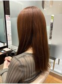 【ファッションカラー】ブリーチをしないオレンジカラー