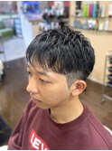 短めのマッシュベース