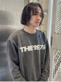 メンズボブ　メンズレイヤー　メンズミディアム