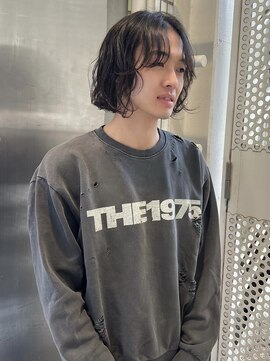 ゼストプール(ZEST POOL) メンズボブ メンズレイヤー メンズミディアム